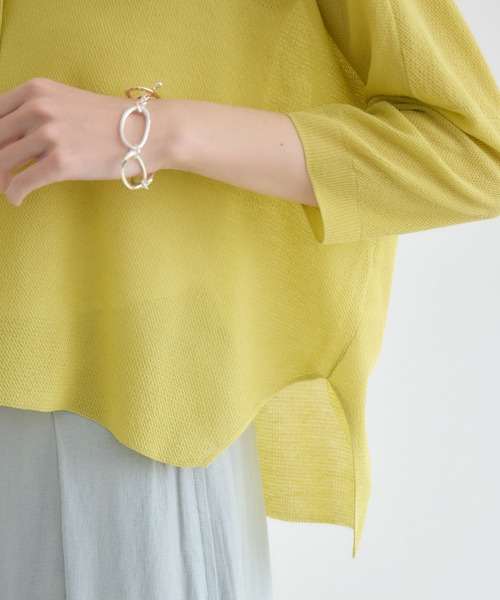 KATHARINE ROSS（キャサリンロス）の「【KATHARINE ROSS】16Gさらっとかのこカーディガン（カーディガン/ボレロ・レディース・イエロー/オフホワイト/ライトブルー・FREE）」の11枚目の写真