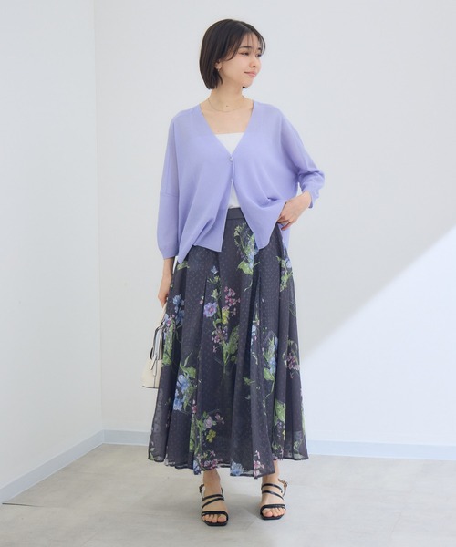 KATHARINE ROSS（キャサリンロス）の「【KATHARINE ROSS】16Gさらっとかのこカーディガン（カーディガン/ボレロ・レディース・イエロー/オフホワイト/ライトブルー・FREE）」の22枚目の写真