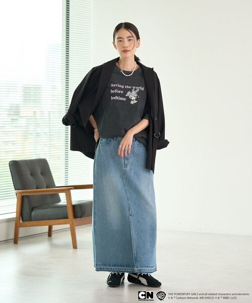 CRAFT STANDARD BOUTIQUE(クラフトスタンダードブティック)の「ブロッサム/T(Tシャツ/カットソー・レディース・チャコールグレー・FREE)」の14枚目の写真