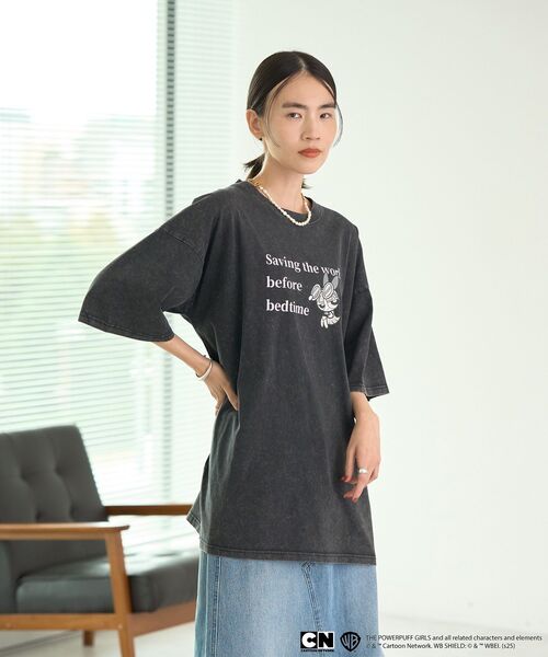 CRAFT STANDARD BOUTIQUE(クラフトスタンダードブティック)の「ブロッサム/T(Tシャツ/カットソー・レディース・チャコールグレー・FREE)」の16枚目の写真