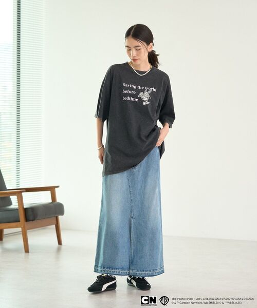 CRAFT STANDARD BOUTIQUE(クラフトスタンダードブティック)の「ブロッサム/T(Tシャツ/カットソー・レディース・チャコールグレー・FREE)」の8枚目の写真