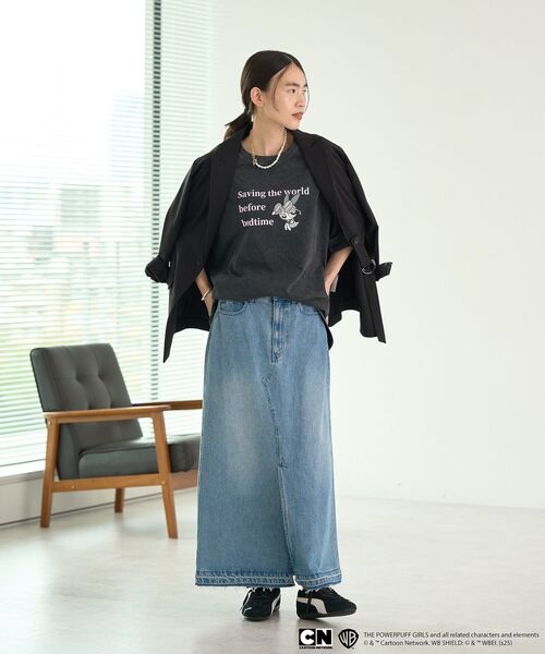 CRAFT STANDARD BOUTIQUE(クラフトスタンダードブティック)の「ブロッサム/T(Tシャツ/カットソー・レディース・チャコールグレー・FREE)」の10枚目の写真