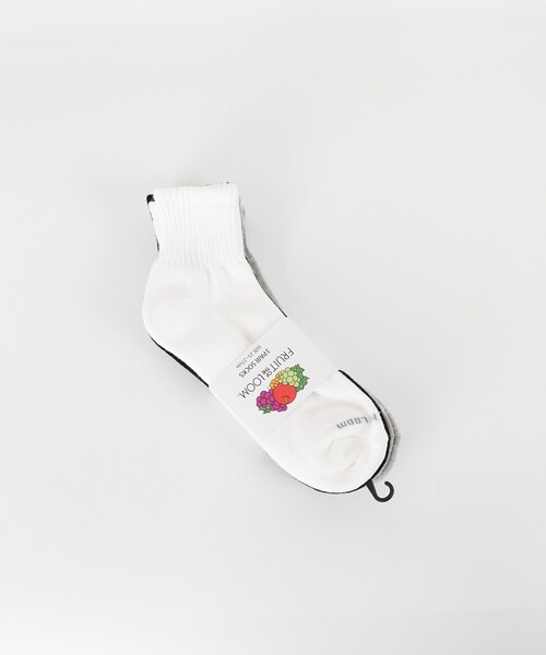 ABAHOUSE（アバハウス）の「FTL81662100Q3Pﾍﾞｰｼｯｸ（ソックス/靴下・メンズ・ホワイト系その他・フリー）」の3枚目の写真