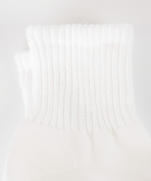 ABAHOUSE（アバハウス）の「FTL81662100Q3Pﾍﾞｰｼｯｸ（ソックス/靴下・メンズ・ホワイト系その他・フリー）」の5枚目の写真