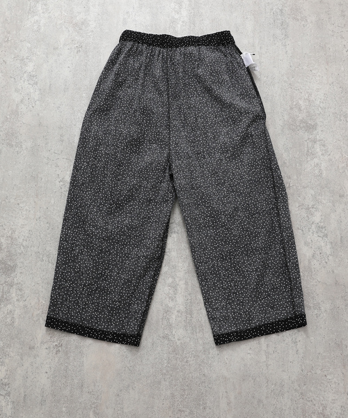 JOURNAL STANDARD LUXE(ジャーナルスタンダード ラックス)の「ドットプリントフロントタックパンツ(その他パンツ・レディース・ブラック・FREE)」の16枚目の写真