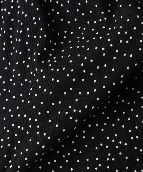 JOURNAL STANDARD LUXE(ジャーナルスタンダード ラックス)の「ドットプリントフロントタックパンツ(その他パンツ・レディース・ブラック・FREE)」の19枚目の写真