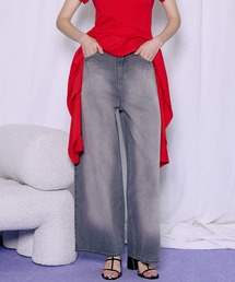 MAISON SPECIAL | High Blast Over-Dyed Denim Pants/ハイブラストオーバーダイデニムパンツ(デニムパンツ)
