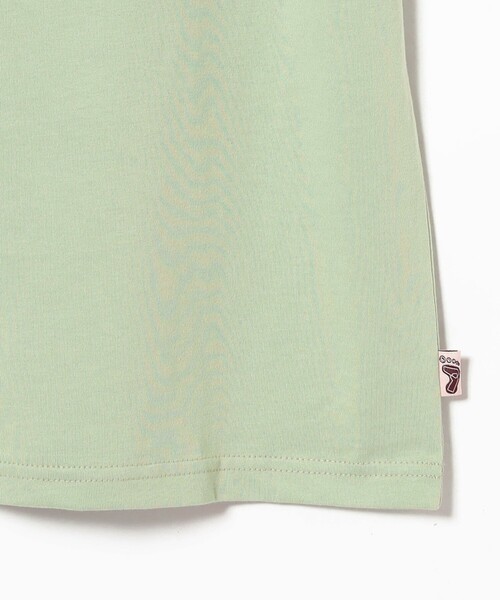 BEAMS T(ビームスティー)の「【別注】WGN / Electric Ocean T-shirt(Tシャツ/カットソー・メンズ・カーキ・XL/L/M)」の4枚目の写真