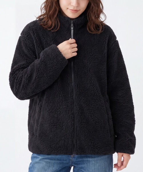 INNOCENT(イノセント)の「【T18】【BOXERCRAFT/ボクサークラフト】MEN'S FULL ZIP SHERPA(パーカー・メンズ・ブラック/チャコールグレー/ネイビー・MEDIUM)」の1枚目の写真