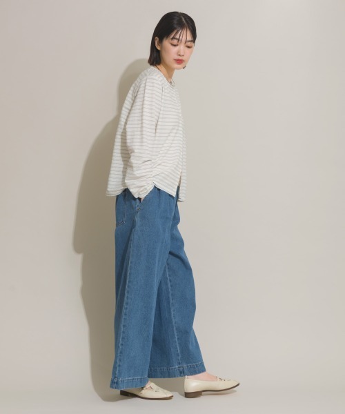 OMNES（オムネス）の「接触冷感クルーネック長袖カーディガン（カーディガン/ボレロ・レディース・グレー系その他/ブラウン/レッド/ダークグレー/ミント/イエロー・FREE）」の16枚目の写真