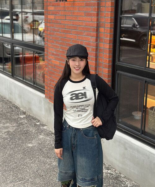 MINAV（ミナブ）の「アーカイブシンボルナグランTシャツ W [クリーム]（Tシャツ/カットソー・レディース・その他・SMALL）」の10枚目の写真