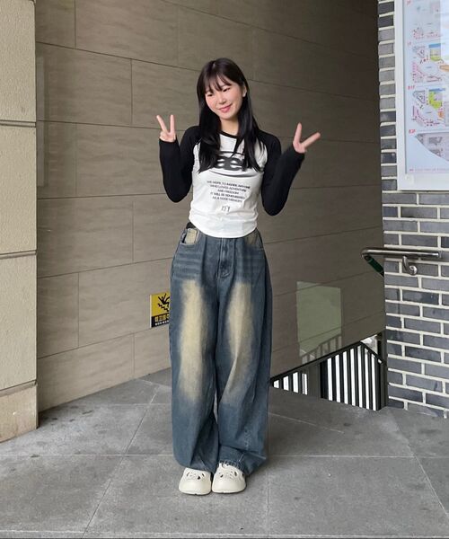 MINAV（ミナブ）の「アーカイブシンボルナグランTシャツ W [クリーム]（Tシャツ/カットソー・レディース・その他・SMALL）」の13枚目の写真