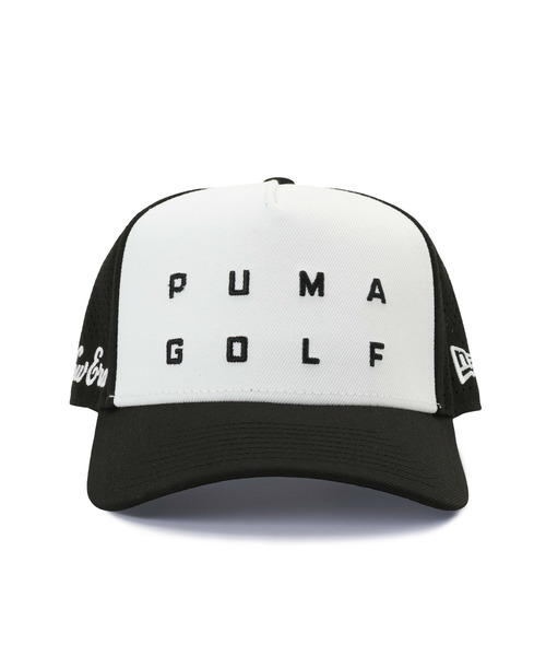 PUMA(プーマ)の「PUMA プーマ メンズ ゴルフ PUMA x NEW ERA 9FORTY メッシュ キャップ PUMAxNEWERA 9FORT(キャップ・メンズ・グレー/ブラック・フリー)」の7枚目の写真