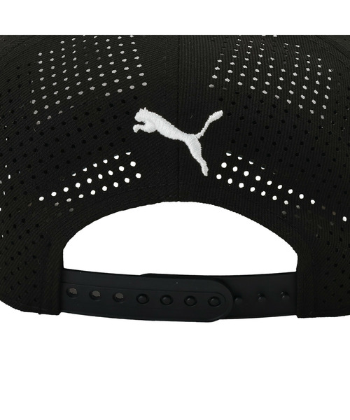 PUMA(プーマ)の「PUMA プーマ メンズ ゴルフ PUMA x NEW ERA 9FORTY メッシュ キャップ PUMAxNEWERA 9FORT(キャップ・メンズ・グレー/ブラック・フリー)」の6枚目の写真