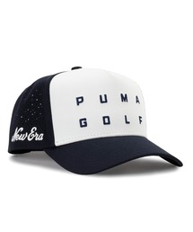 PUMA | PUMA プーマ メンズ ゴルフ PUMA x NEW ERA 9FORTY メッシュ キャップ PUMAxNEWERA 9FORT(キャップ)