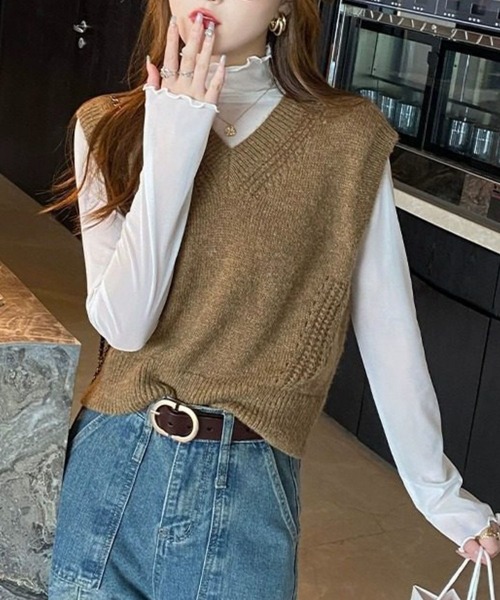 almo(アルモ)の「【456841】メロウシースルートップス(RO)(その他トップス・レディース・パープル/ホワイト/ピンク/ブラック/グレー・FREE)」の21枚目の写真