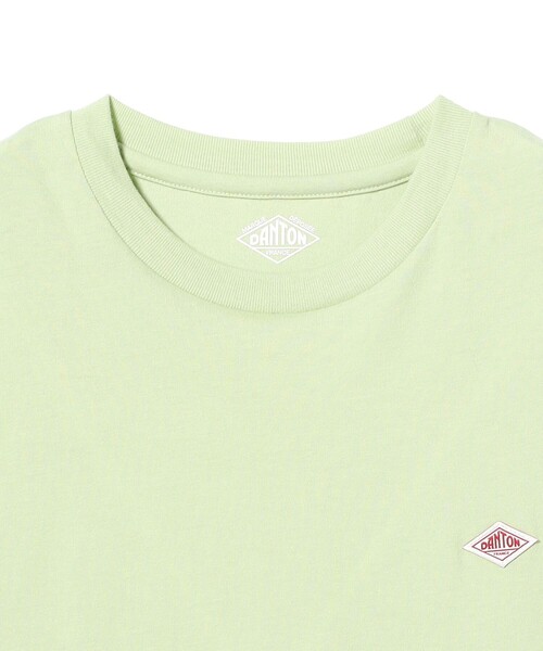 Ray BEAMS（レイビームス）の「【WEB限定】DANTON / ショート Tシャツ（Tシャツ/カットソー・レディース・ベージュ/グリーン系その他2/ホワイト/ピンク/ブラック/ライトブルー・MEDIUM）」の14枚目の写真