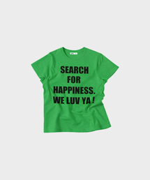 (w)WE NEED LUV CROP TEE (GREEN)