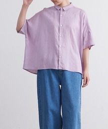 HEAVENLY（ヘブンリー）の「【 HEAVENLY / ヘブンリー 】Linen Regularcollar Wide Shirt  2613022　DLI（シャツ/ブラウス）」
