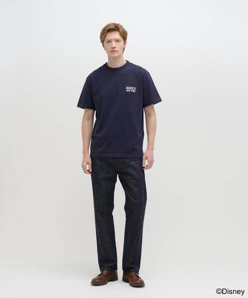 AVIREX(アヴィレックス)の「《Disney Collection》EMBROIDERY T-SHIRT / MICKEY MOUSE / AVIREX / アヴィレックス(Tシャツ/カットソー・メンズ・ネイビー/キナリ・X-LARGE/MEDIUM/XX-LARGE/LARGE)」の14枚目の写真