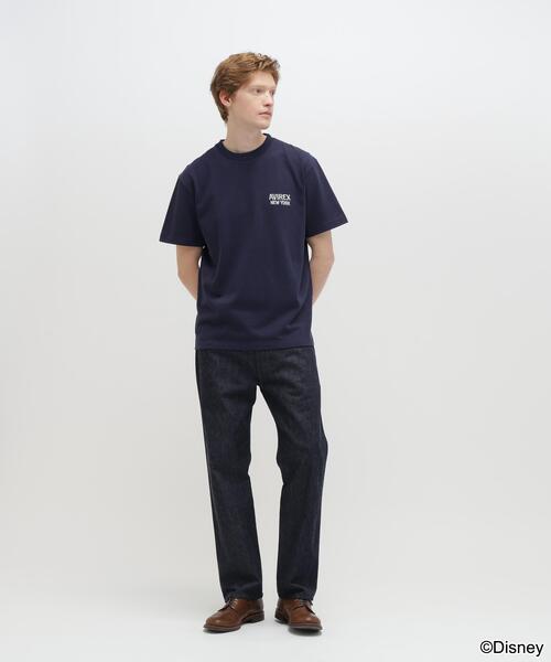 AVIREX(アヴィレックス)の「《Disney Collection》EMBROIDERY T-SHIRT / MICKEY MOUSE / AVIREX / アヴィレックス(Tシャツ/カットソー・メンズ・ネイビー/キナリ・X-LARGE/MEDIUM/XX-LARGE/LARGE)」の15枚目の写真