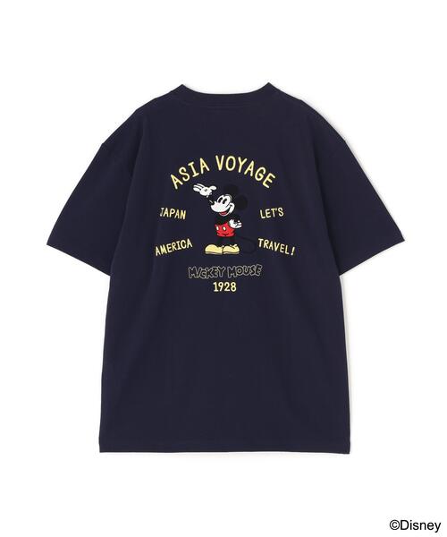 AVIREX(アヴィレックス)の「《Disney Collection》EMBROIDERY T-SHIRT / MICKEY MOUSE / AVIREX / アヴィレックス(Tシャツ/カットソー・メンズ・ネイビー/キナリ・X-LARGE/MEDIUM/XX-LARGE/LARGE)」の16枚目の写真