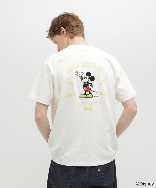 AVIREX(アヴィレックス)の「《Disney Collection》EMBROIDERY T-SHIRT / MICKEY MOUSE / AVIREX / アヴィレックス(Tシャツ/カットソー・メンズ・ネイビー/キナリ・X-LARGE/MEDIUM/XX-LARGE/LARGE)」の22枚目の写真