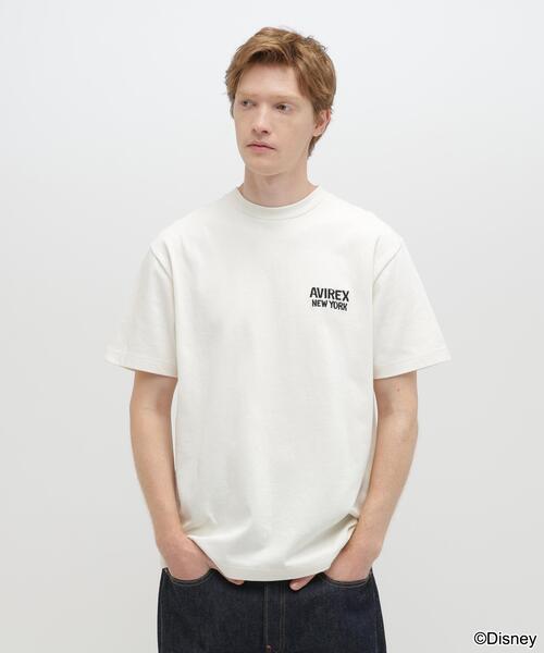 AVIREX(アヴィレックス)の「《Disney Collection》EMBROIDERY T-SHIRT / MICKEY MOUSE / AVIREX / アヴィレックス(Tシャツ/カットソー・メンズ・ネイビー/キナリ・X-LARGE/MEDIUM/XX-LARGE/LARGE)」の19枚目の写真