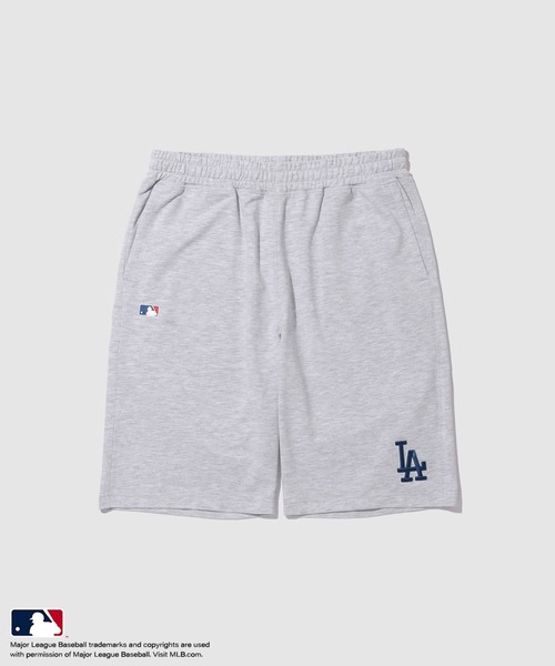 MLB(メジャーリーグベースボール)の「【MLB/メジャーリーグベースボール】チームロゴ 3D刺繍 ミニ裏毛 ショートパンツ 吸水性 通気性(その他パンツ・メンズ・ネイビー/アッシュグレー/ブラック・L/M/XL)」の11枚目の写真