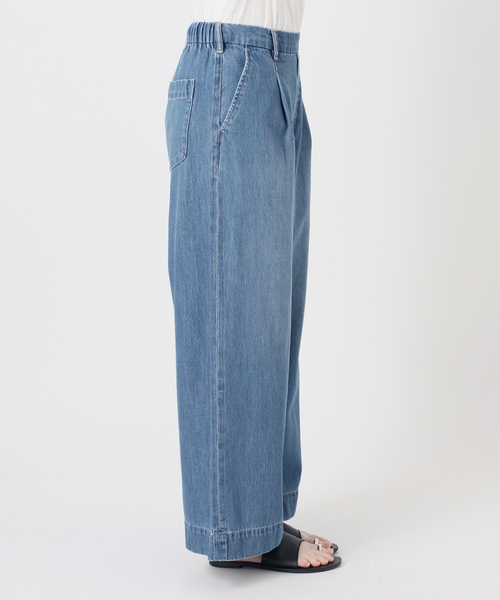 JOURNAL STANDARD relume（ジャーナルスタンダード　レリューム）の「リラックスイージーワイドデニム（デニムパンツ・レディース・サックスブルー/ブルー系その他・38/36）」の21枚目の写真