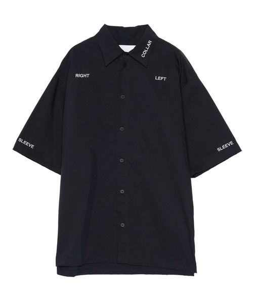 yoshiokubo(ヨシオクボ)の「yoshiokubo ヨシオクボ / TYPOGRAPHY S/S SHIRT タイポグラフィーショートスリーブシャツ / YKS26201(シャツ/ブラウス・メンズ・ホワイト/ブラック・2)」の10枚目の写真