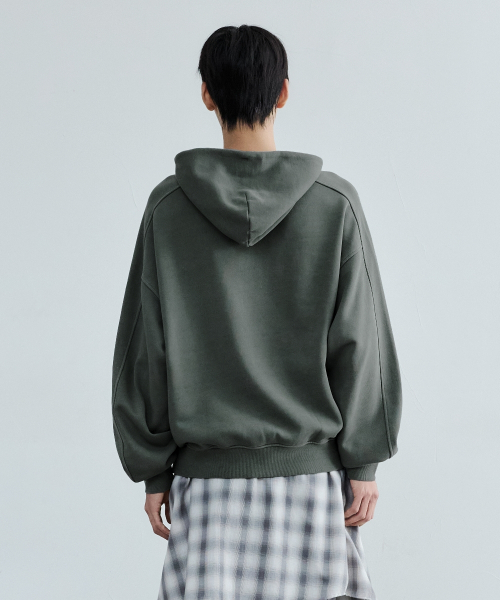MAISON MINED(メゾンミネド)の「MMXVIII VINTAGE HOODIE DUSTY MINT(パーカー・レディース・その他・SMALL/MEDIUM/LARGE)」の6枚目の写真