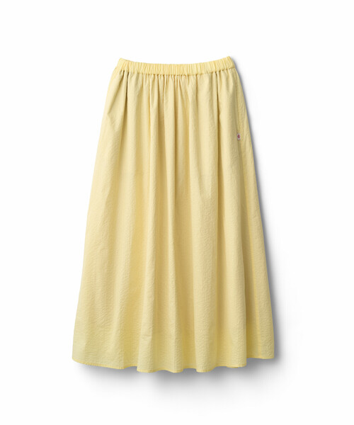 DANTON（ダントン）の「Women's Seersucker Gather Skirt（スカート・レディース・イエロー/ブラック/レッド/オフホワイト・36）」の16枚目の写真