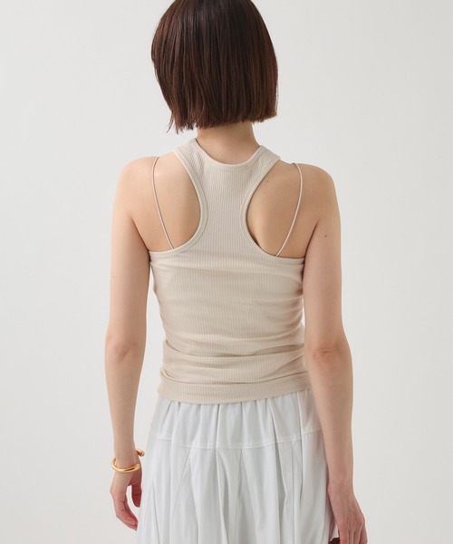 BABYLONE(バビロン)の「【TELA】ニットベアトップス(Tシャツ/カットソー・レディース・オフホワイト/ブラック・フリー)」の7枚目の写真