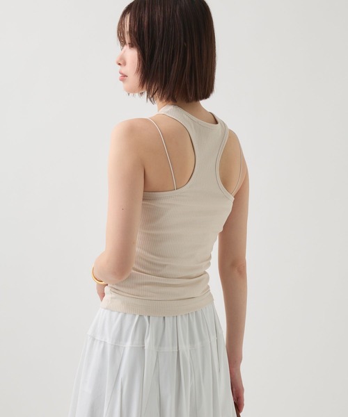 BABYLONE(バビロン)の「【TELA】ニットベアトップス(Tシャツ/カットソー・レディース・オフホワイト/ブラック・フリー)」の6枚目の写真