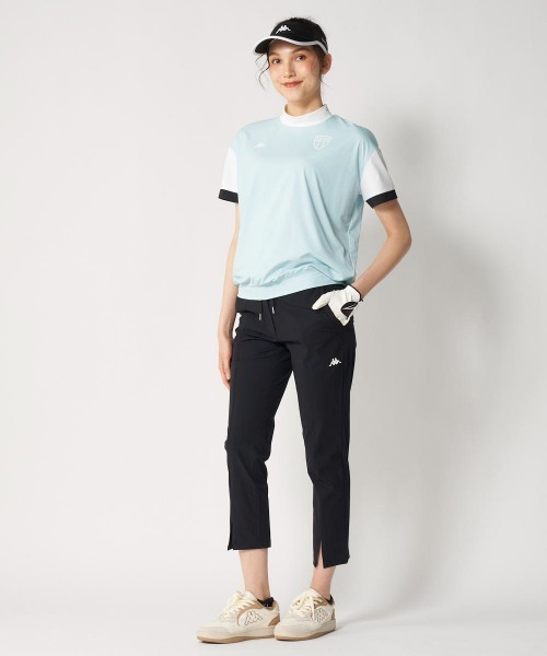 Kappa(カッパ)の「スリット入りクロップドパンツ(その他パンツ・レディース・ブラック/ホワイト・SMALL/MEDIUM/LARGE/X-LARGE)」の17枚目の写真
