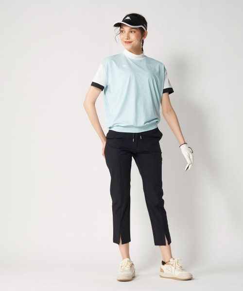 Kappa(カッパ)の「スリット入りクロップドパンツ(その他パンツ・レディース・ブラック/ホワイト・SMALL/MEDIUM/LARGE/X-LARGE)」の18枚目の写真