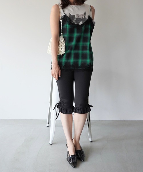 SANSeLF(サンセルフ)の「【SANSeLF】ポインテッドレースアップスリングバックパンプス sas26s012(その他シューズ・レディース・シルバー/ブラック・39/38/37/36)」の17枚目の写真
