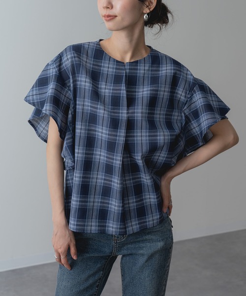 セール】【ANNA LUNA】爽やか チェック で魅せる 大人カジュアル