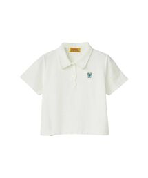 Hysteric Glamour ポロシャツ 半袖 ホワイト HYSTERIC GLAMOUR（ヒステリックグラマー）の「VIP CLUB pt ポロシャツ