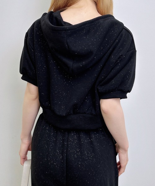 INGNI(イング)の「ラメジップパーカー+パンツ/セットアップ(セットアップ・レディース・グレー/ブラック/ピンク/ブラック系その他/ピンク系/グレー系その他2・M)」の20枚目の写真