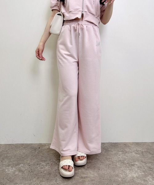 INGNI(イング)の「ラメジップパーカー+パンツ/セットアップ(セットアップ・レディース・グレー/ブラック/ピンク/ブラック系その他/ピンク系/グレー系その他2・M)」の13枚目の写真