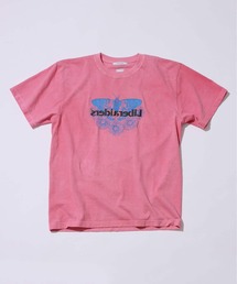 Liberaiders（リベレイダース）の「Liberaiders / リベレイダース 別注 バタフライ ミラー ロゴ Tシャツ（Tシャツ/カットソー）」