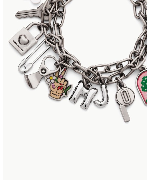 MARC JACOBS（マークジェイコブス）の「【NEW】POP AMERICANA CHARM BRACELET/ポップ アメリカーナ チャーム ブレスレット（ブレスレット・レディース・シルバー系その他・ONE SIZE）」の3枚目の写真