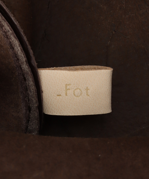 EDIT. FOR LULU（エディットフォールル）の「【_Fot/フォート】plywood knot handle bag（クラッチバッグ・レディース・ブラウン・FREE）」の14枚目の写真