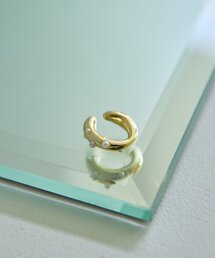 GALLARDAGALANTE | パールドットイヤーカフ(ピアス(両耳用))