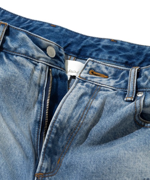 Universal Style Wear(ユニバーサルスタイルウェア)の「Universal Style Wear/ユニバーサルスタイルウェア Vintage denim pants(デニムパンツ・メンズ・ブラック/インディゴブルー・X-LARGE/LARGE/MEDIUM)」の4枚目の写真