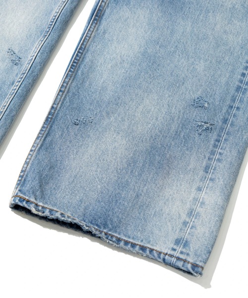 Universal Style Wear(ユニバーサルスタイルウェア)の「Universal Style Wear/ユニバーサルスタイルウェア Vintage denim pants(デニムパンツ・メンズ・ブラック/インディゴブルー・X-LARGE/LARGE/MEDIUM)」の6枚目の写真