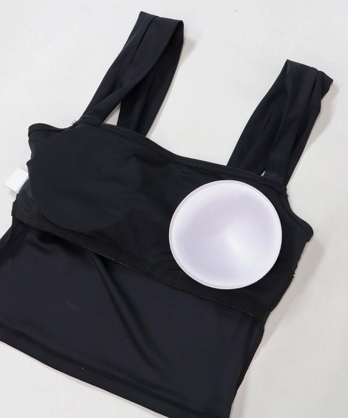 OSYAREVO(オシャレボ)の「水着 レディース 体型カバー ラッシュガード 5点セット 紫外線カット率 99%以上 UPF50+ uvカット フィットネス 水陸両用 レギンス 付き セットアップ セパレート(水着・レディース・ブラック系その他/ブルー系その他/ブラウン系その他・LARGE/MEDIUM/X-LARGE/XX-LARGE/SMALL)」の6枚目の写真