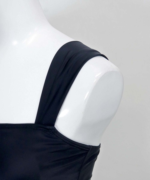 OSYAREVO(オシャレボ)の「水着 レディース 体型カバー ラッシュガード 5点セット 紫外線カット率 99%以上 UPF50+ uvカット フィットネス 水陸両用 レギンス 付き セットアップ セパレート(水着・レディース・ブラック系その他/ブルー系その他/ブラウン系その他・LARGE/MEDIUM/X-LARGE/XX-LARGE/SMALL)」の8枚目の写真